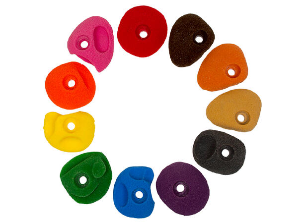 eGrips Drop Art Footholds yellow 20S (20  tak)